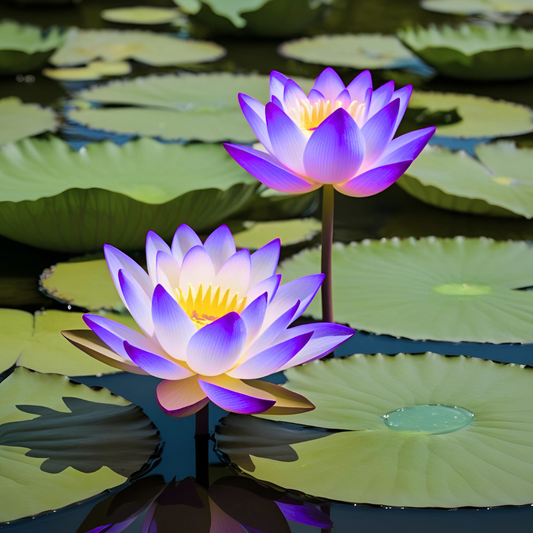 Lotus Purple Variety -  10 Seeds for Stunning Water Garden Blooms